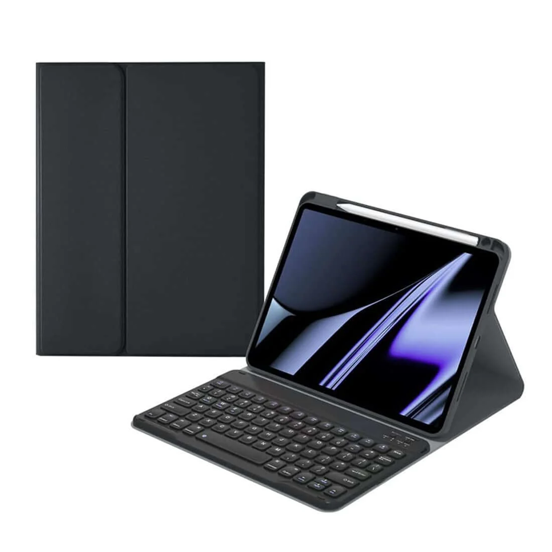 iPad 10th / A16 Removeable Backlit bluetooth keyboard with Foldable Cover - Image 2