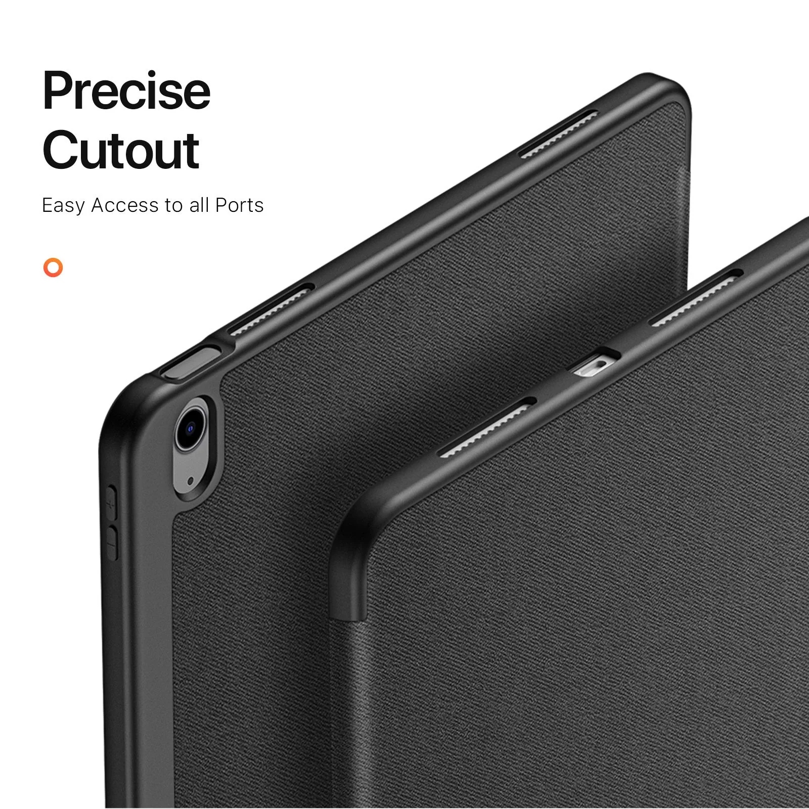 iPad Air 13 2024/2025 Flip Trifold Stand Case Cover with Pencil Holder - Image 4