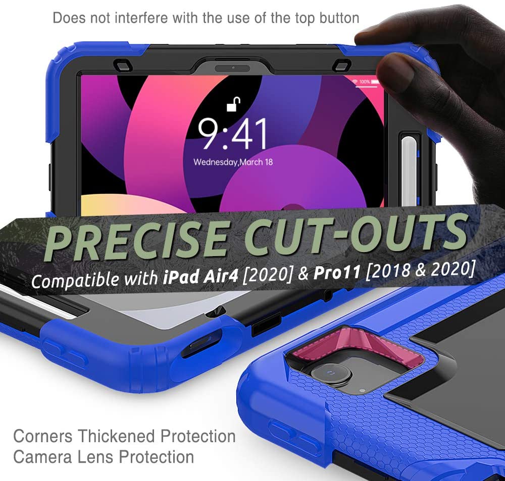 iPad Air 4 Case Rugged Shockproof Case - Image 4