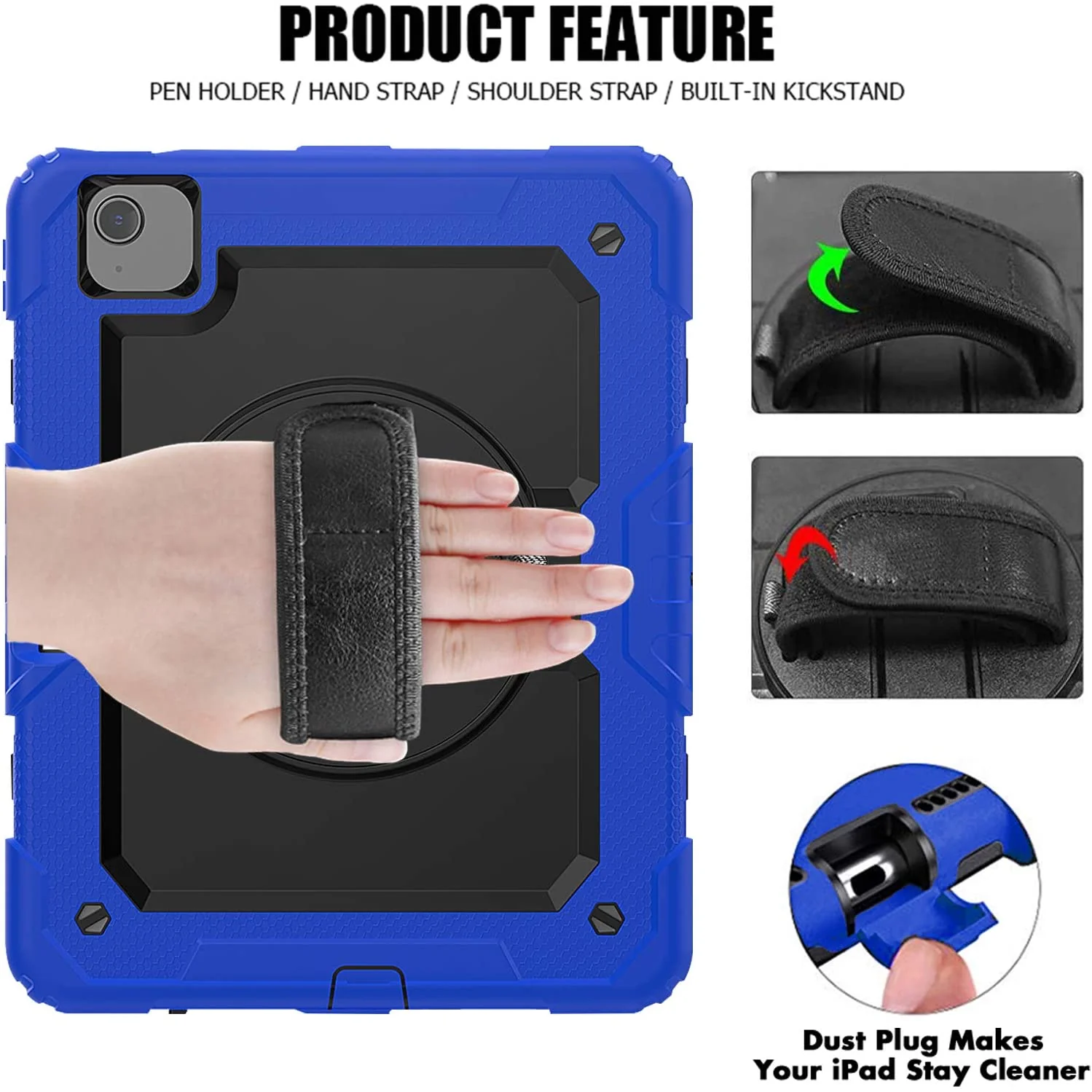 iPad Air 4 Case Rugged Shockproof Case - Image 8