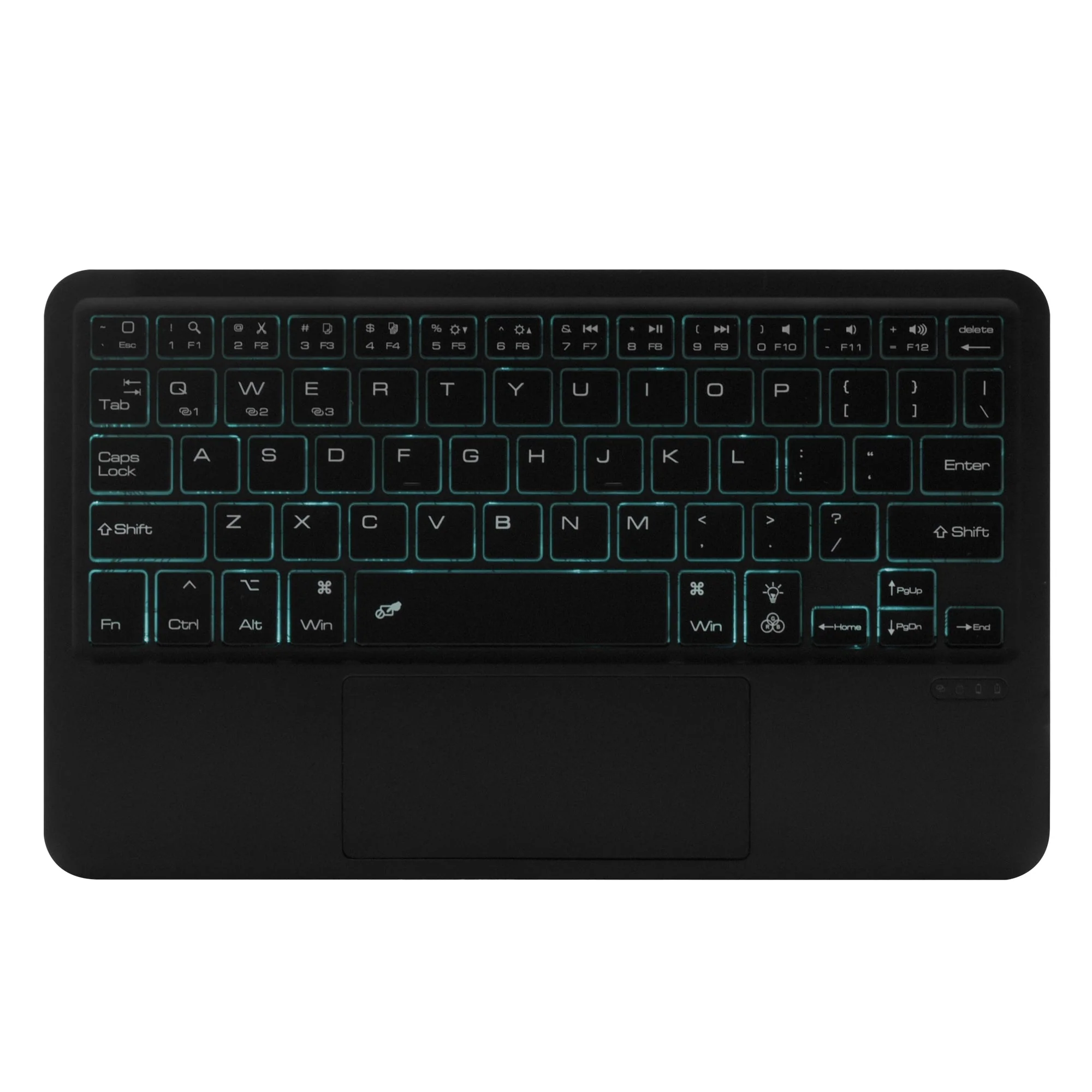 iPad Pro 11 / Air 4 / Air 5 / Air 11 backlit trackpad Bluetooth keyboard with Cover - Image 5