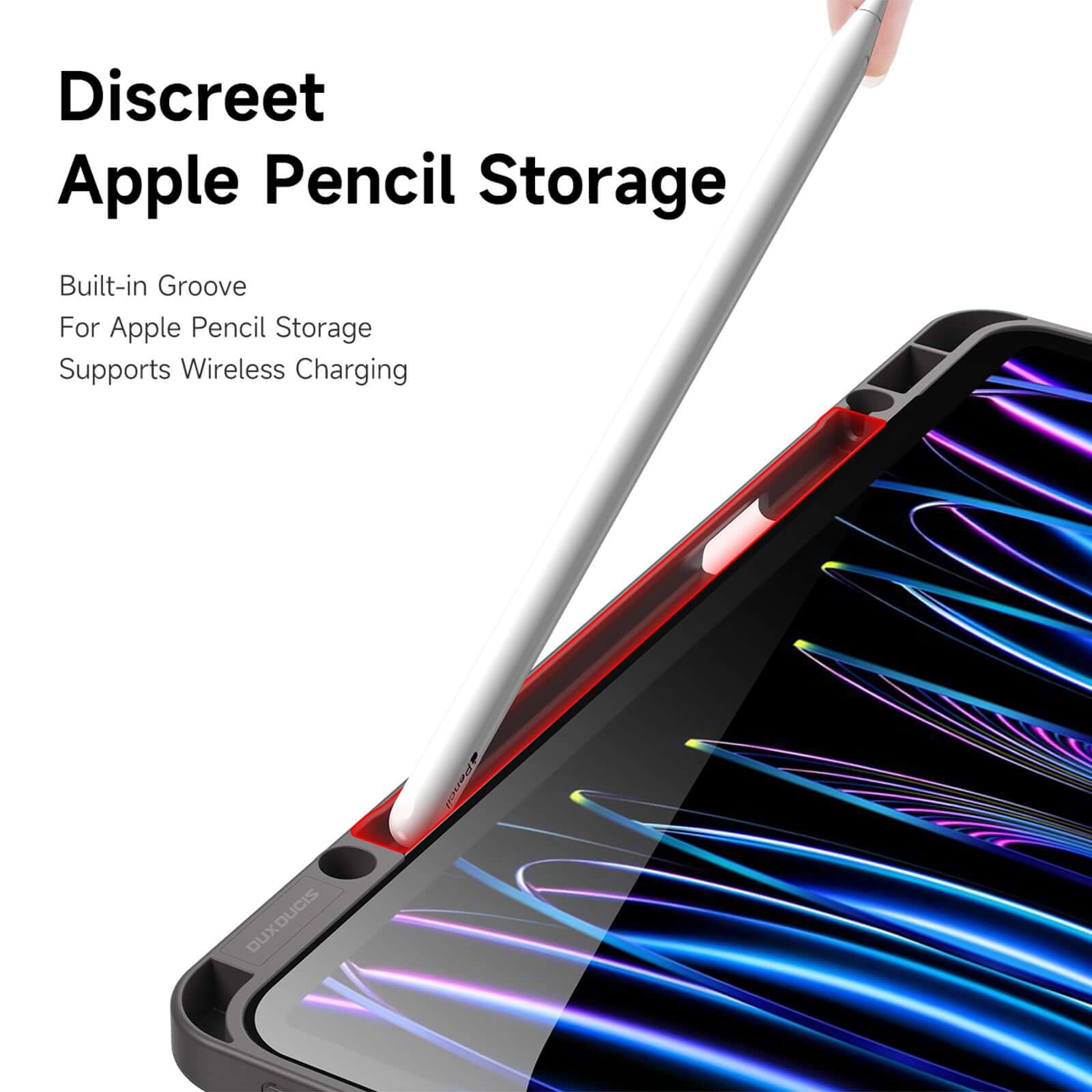 iPad Pro 12.9" 2022 2021 2020/ Air 13 Smart Case with Magic Stand - Image 4