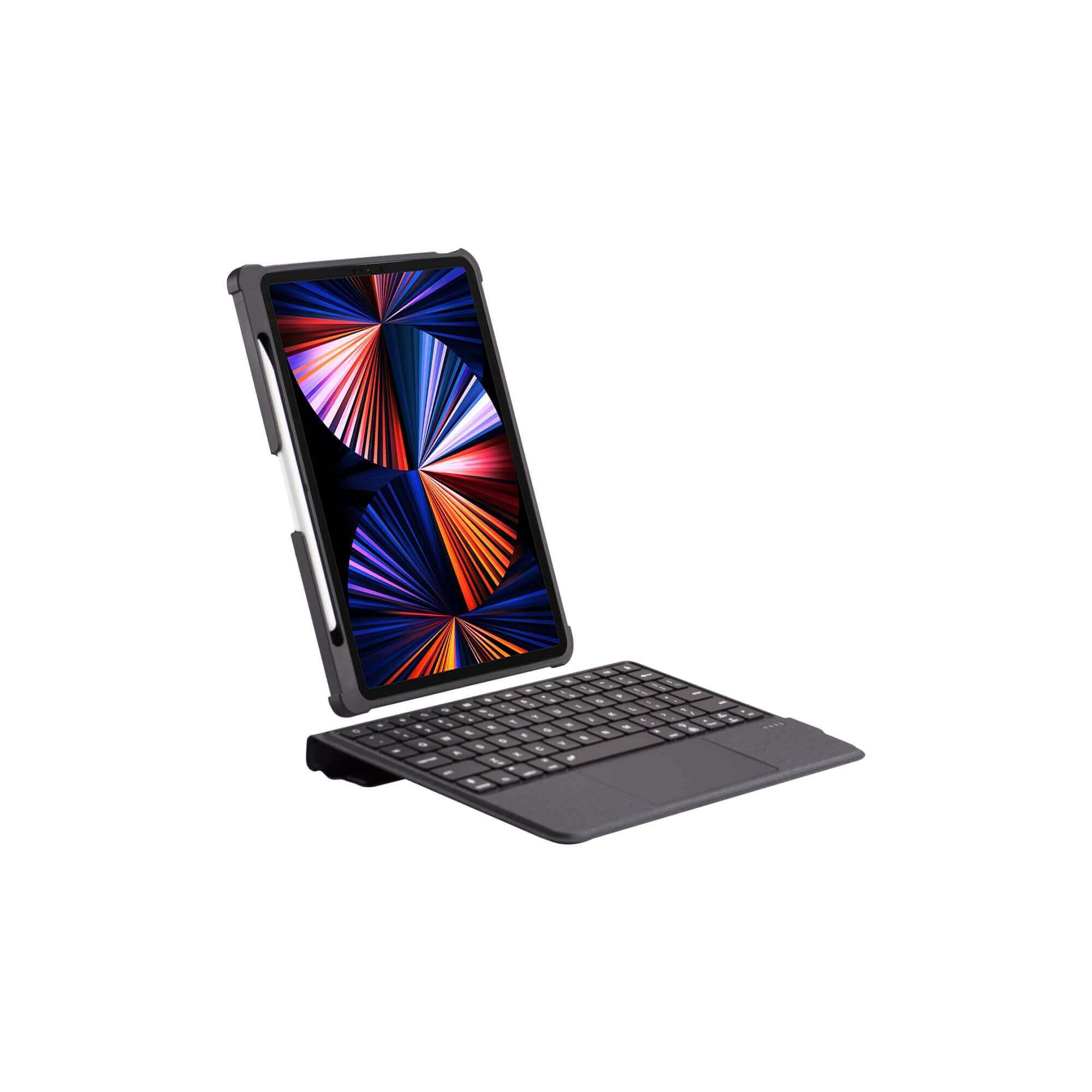 iPad Pro 12.9 /Air 13 Smart Bluetooth keyboard with detachable stand case - Image 2