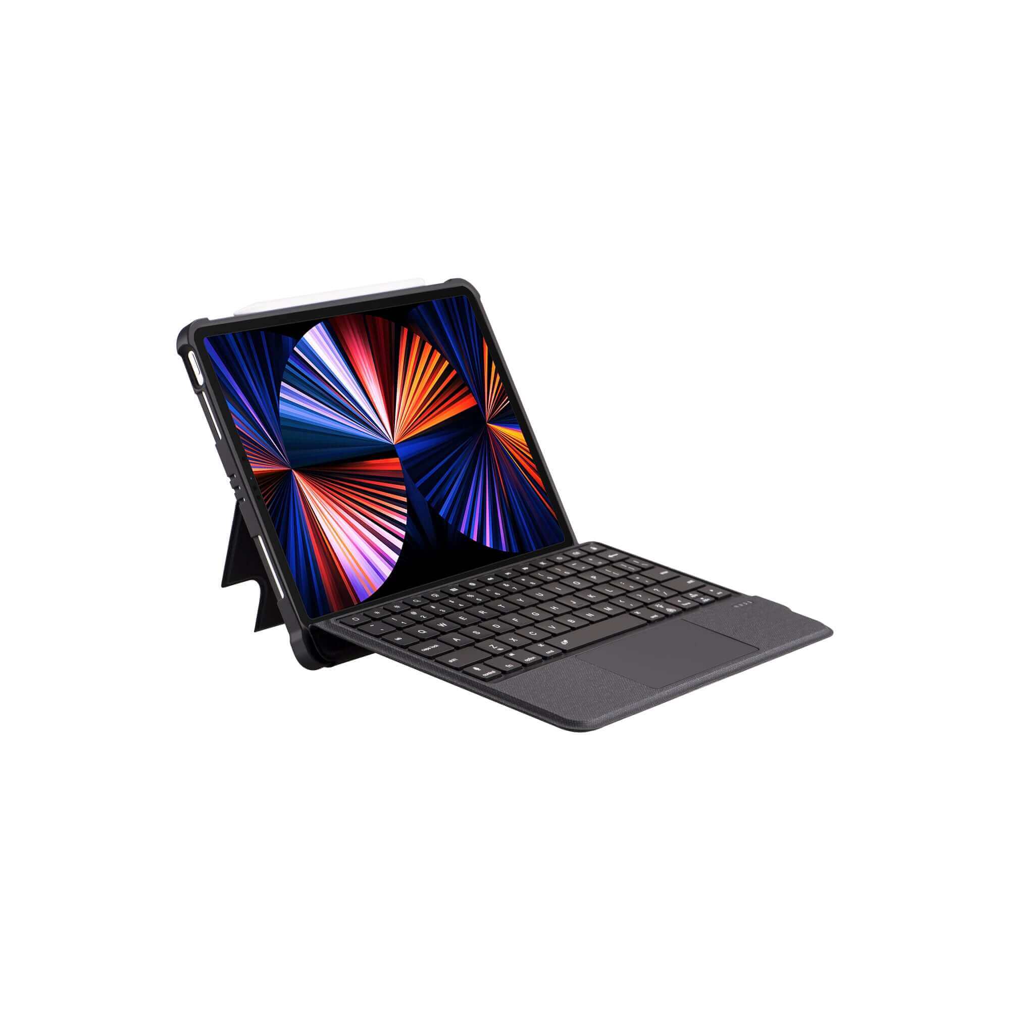 iPad Pro 12.9 /Air 13 Smart Bluetooth keyboard with detachable stand case - Image 4