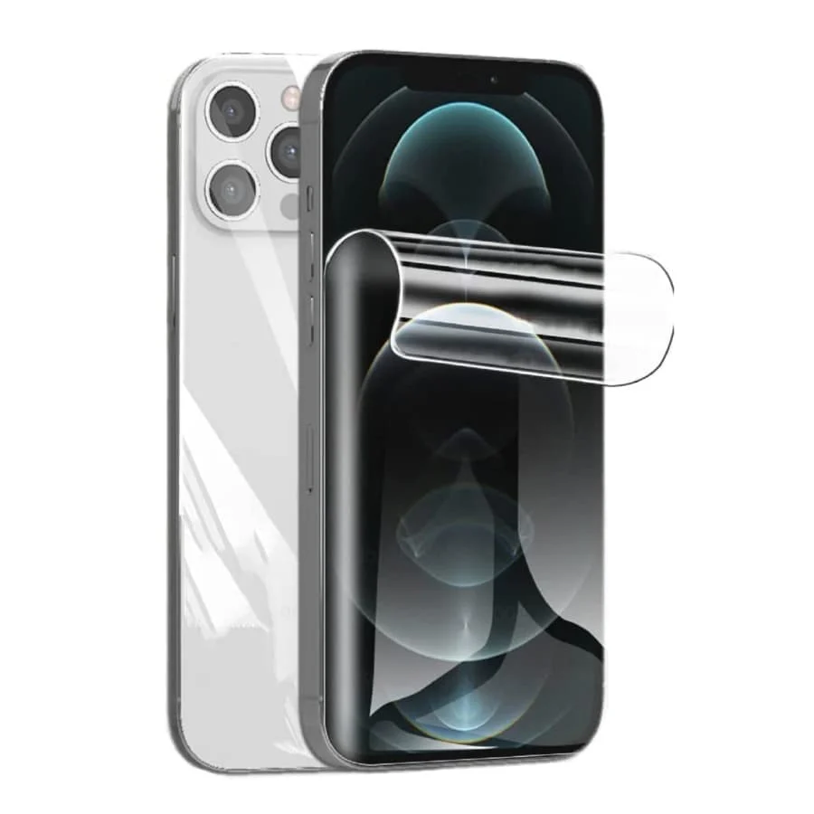 iPhone 12/iPhone 12 Pro (6.1”) Hydrogel Screen Protectors (Pack of 2)