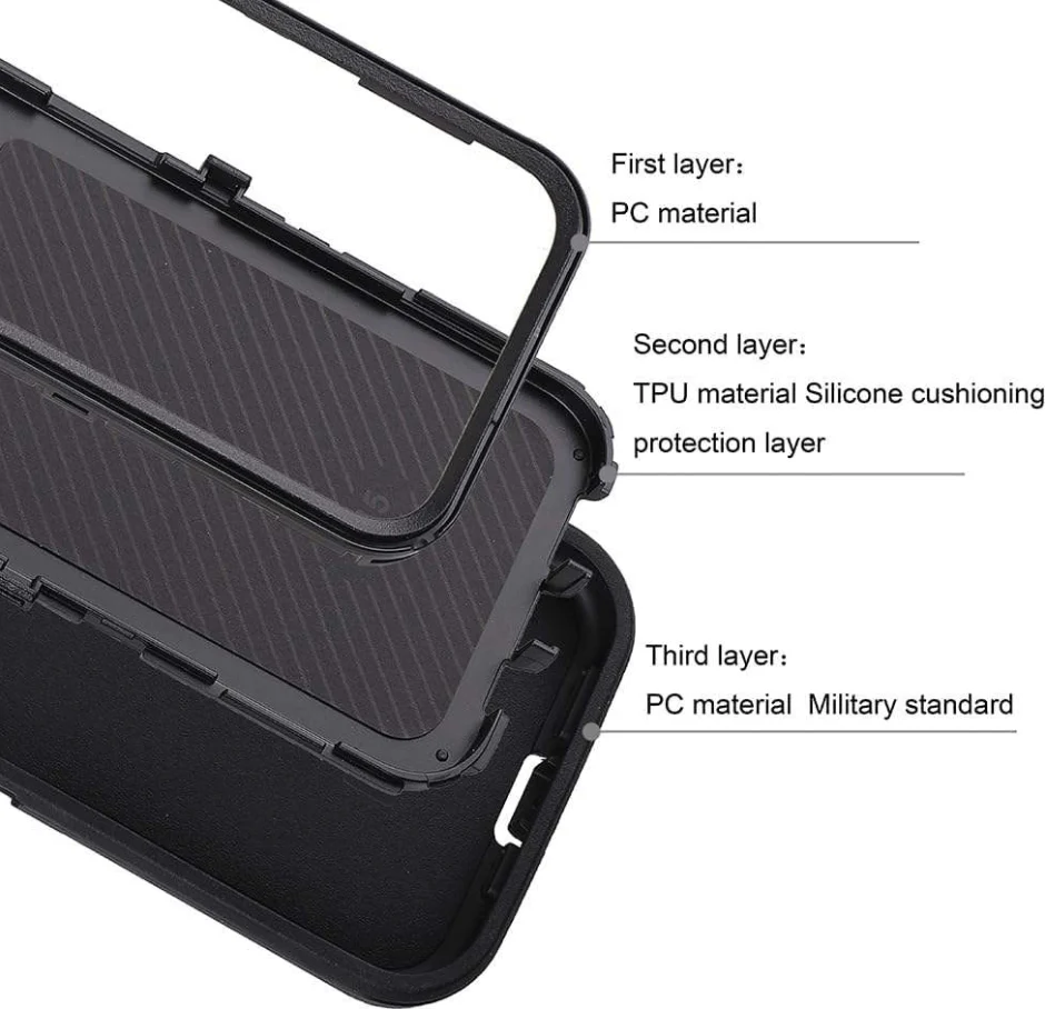 iPhone 14 Plus Heavy Duty Shockproof Case - Image 6