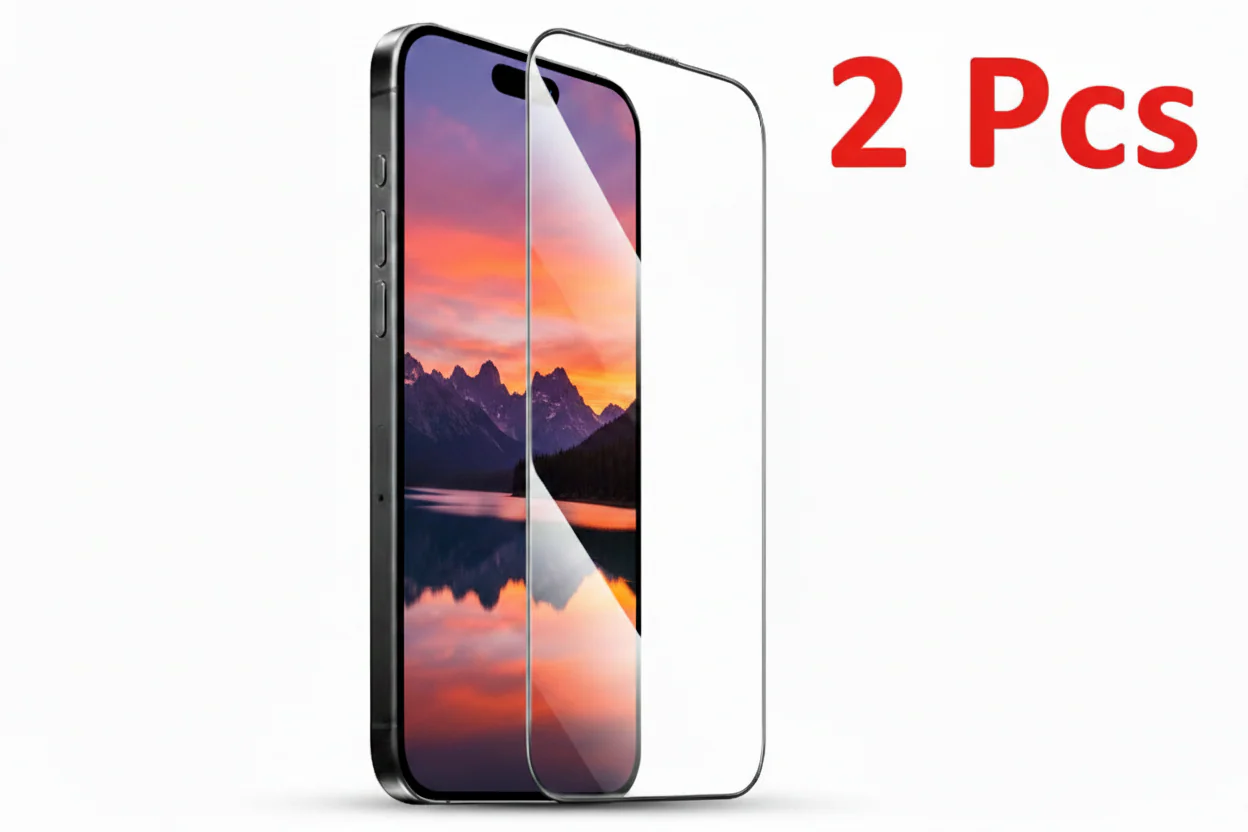 iPhone 14 Pro Max Glass Screen Protector (2 pack) - Image 2