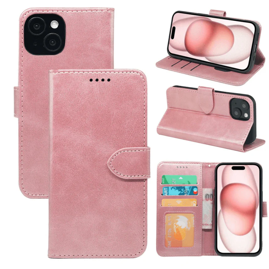 iPhone 15 Pro Max Wallet Case – Slim Leather Flip Cover with Card Holder - Image 10