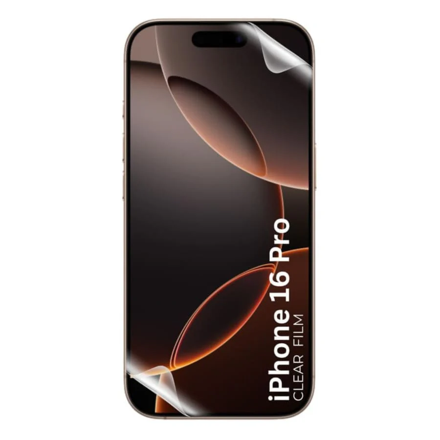 iPhone 16 Pro (6.1”) Hydrogel Screen Protector