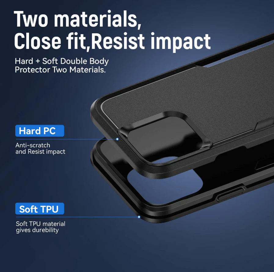 iPhone 16 Pro Max Dual Layer Armor Hard Case - Image 3