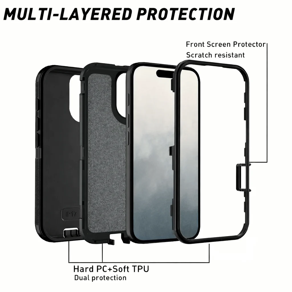 iPhone 16 Pro Max Heavy Duty Shockproof Case - Image 5