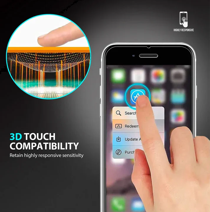iPhone 7 Plus Glass Screen Protector (2 pack) - Image 4