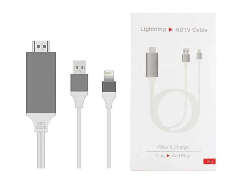 iPhone Lightning To Hdmi Cable iPhone Hdmi Cable Lightning To Hdmi 1080P Adapter Cable - Image 3