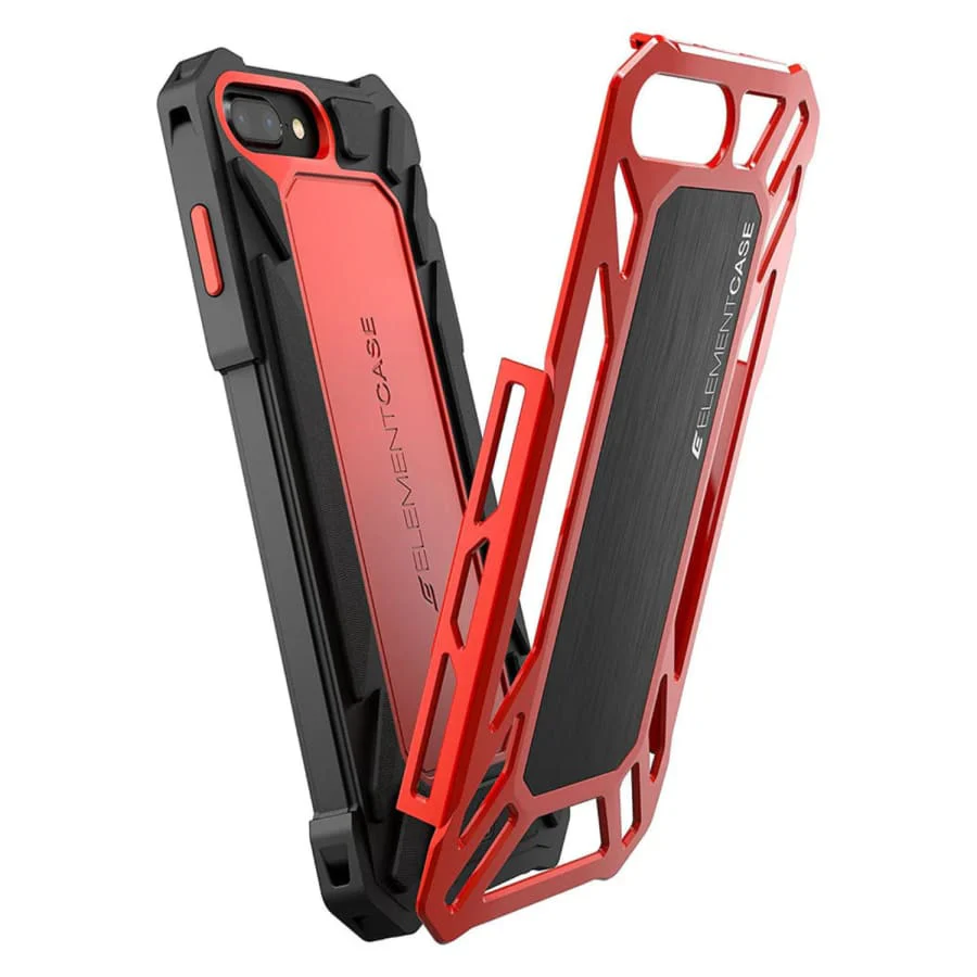 iPhone SE (3rd / 2nd Gen) Rugged Case (Red) - Image 3
