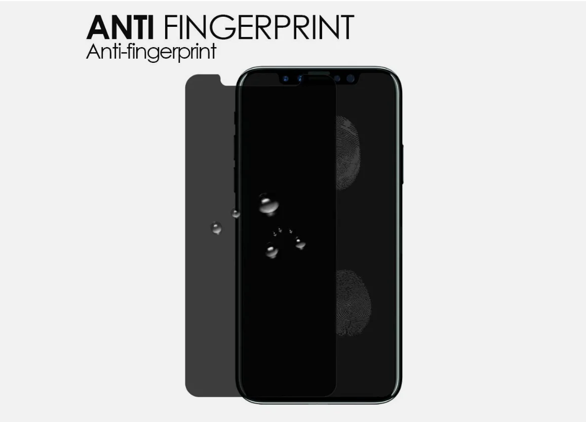 iPhone XS Privacy Tempered Glass Screen Protector – 9H Anti-Spy - Image 3