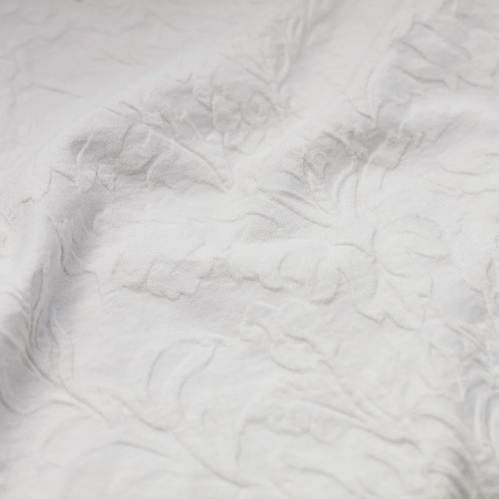 Isabella Cotton Damask Duvet Cover - Image 3