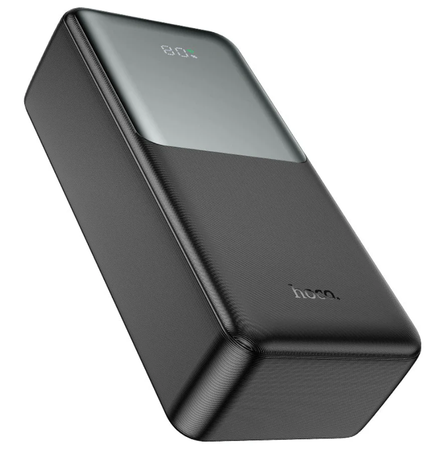 J136B 30000mAh Fast Charging Power Bank – 20W PD, Dual USB-A, Type-C Input/Output