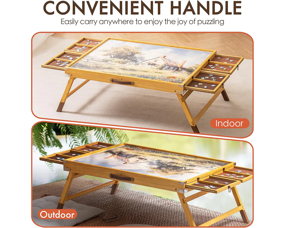 Jigsaw Puzzle Table - Image 8