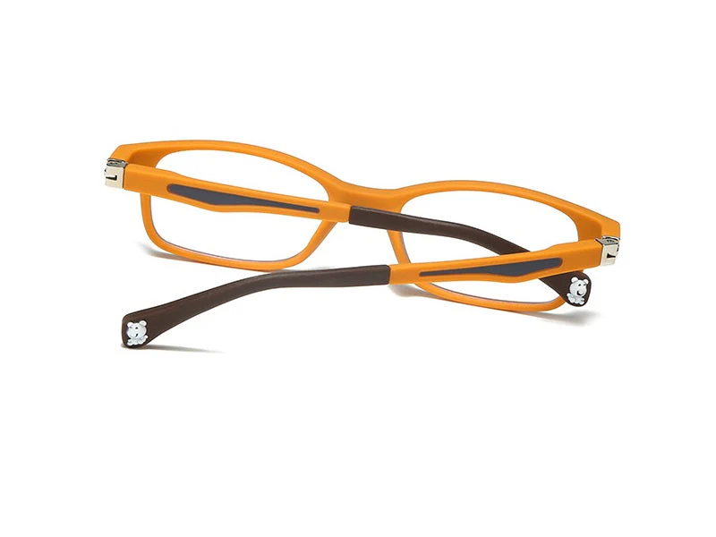 Kids Anti-Blue Light Glasses Square Frame Protect Eyesight for Boys Girls - Image 8