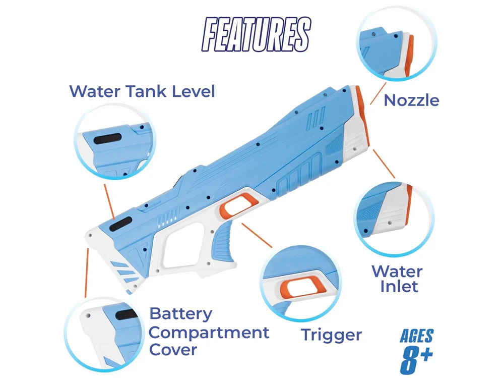 Automatic Electric Water Pistol Toy - Image 9