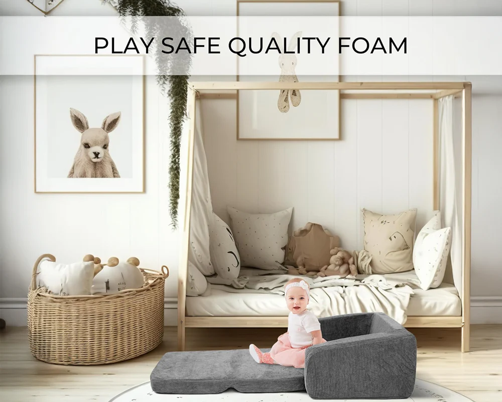 Kids Convertible Chair Toddler Couch - Image 3