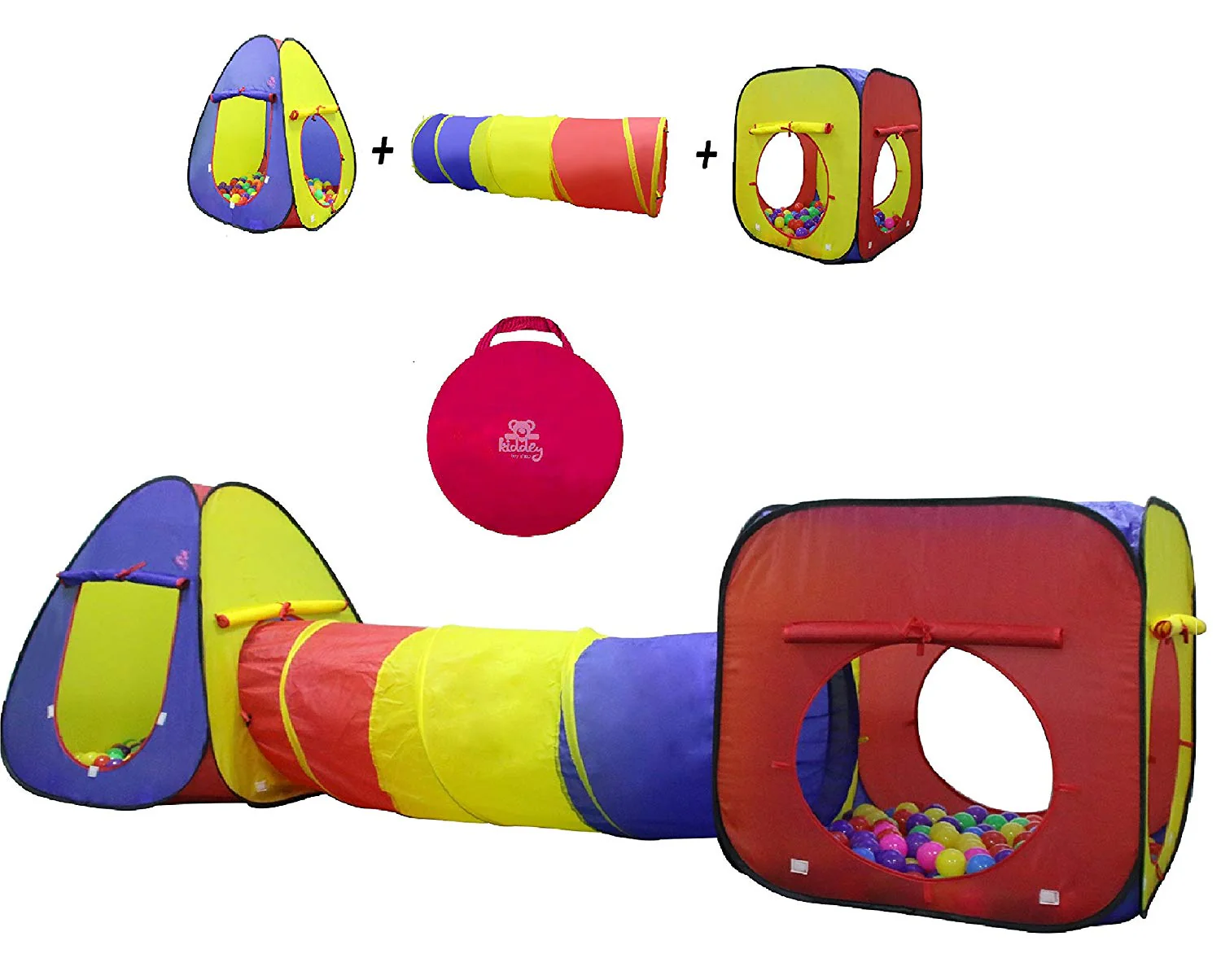 Kids Crawl Tunnel Play Tent - Image 3