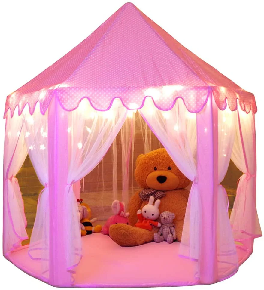 Kids Play Tent Kids Tent Princess Tent Girls Large Playhouse - Image 3