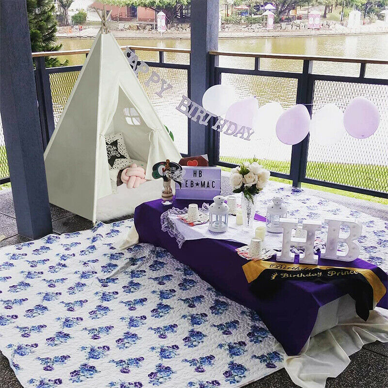 Kids Teepee Play Tent White - Image 6
