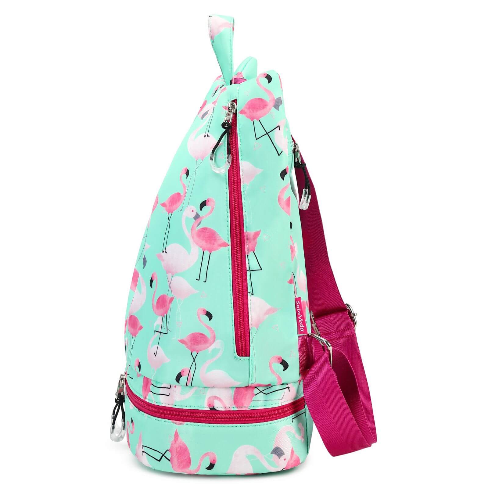 Kids Waterproof Swimming Bag - Flamingo - Image 5