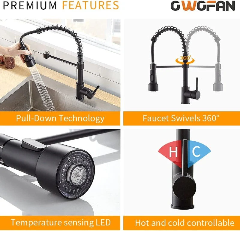 Kitchen Faucet Sink Mixer Tap - Image 4