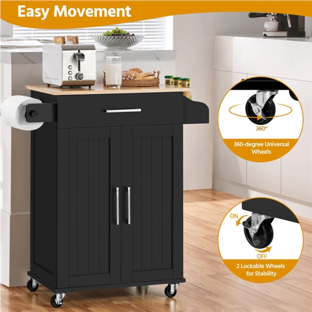 Kitchen Island with Wheels - Image 5