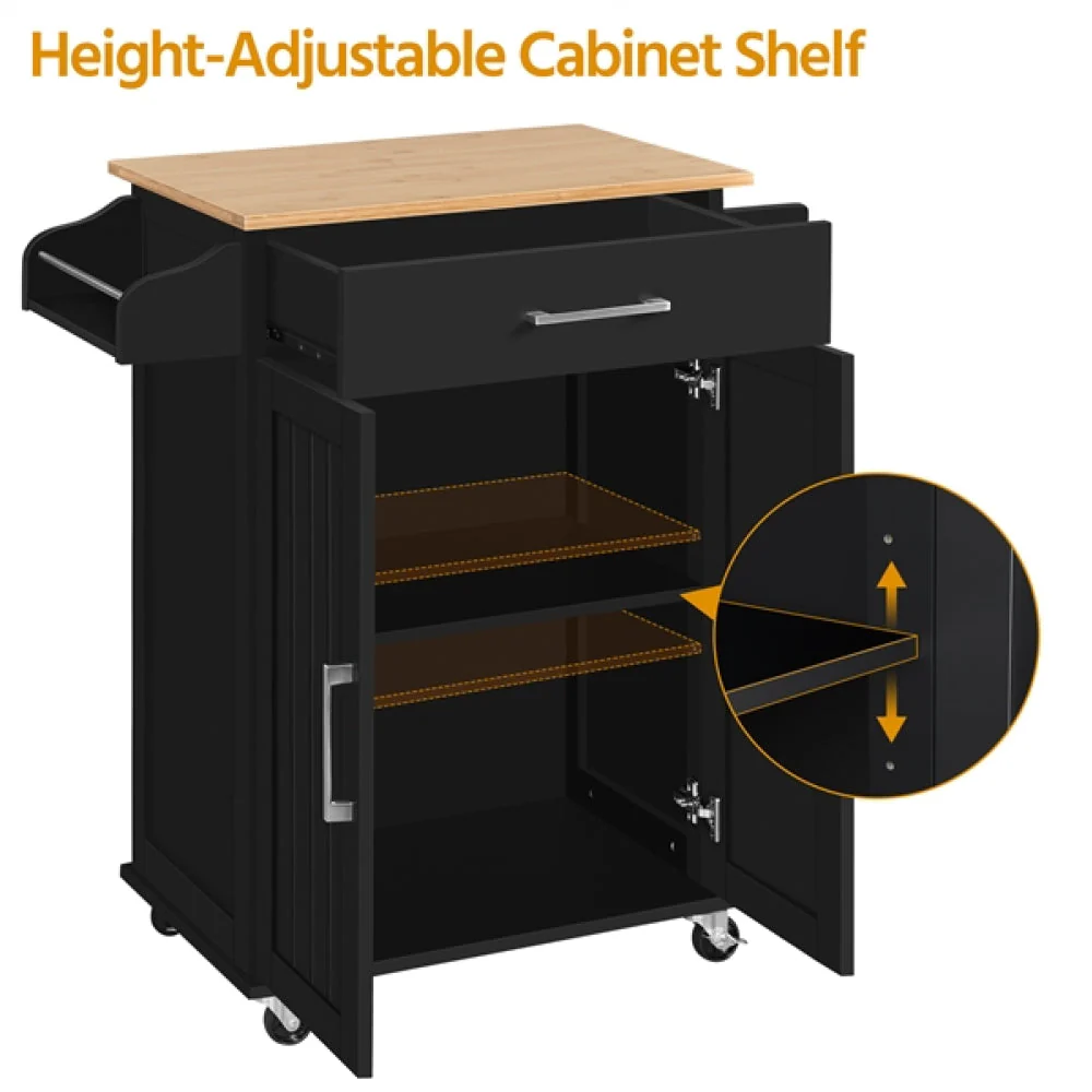 Kitchen Island with Wheels - Image 7