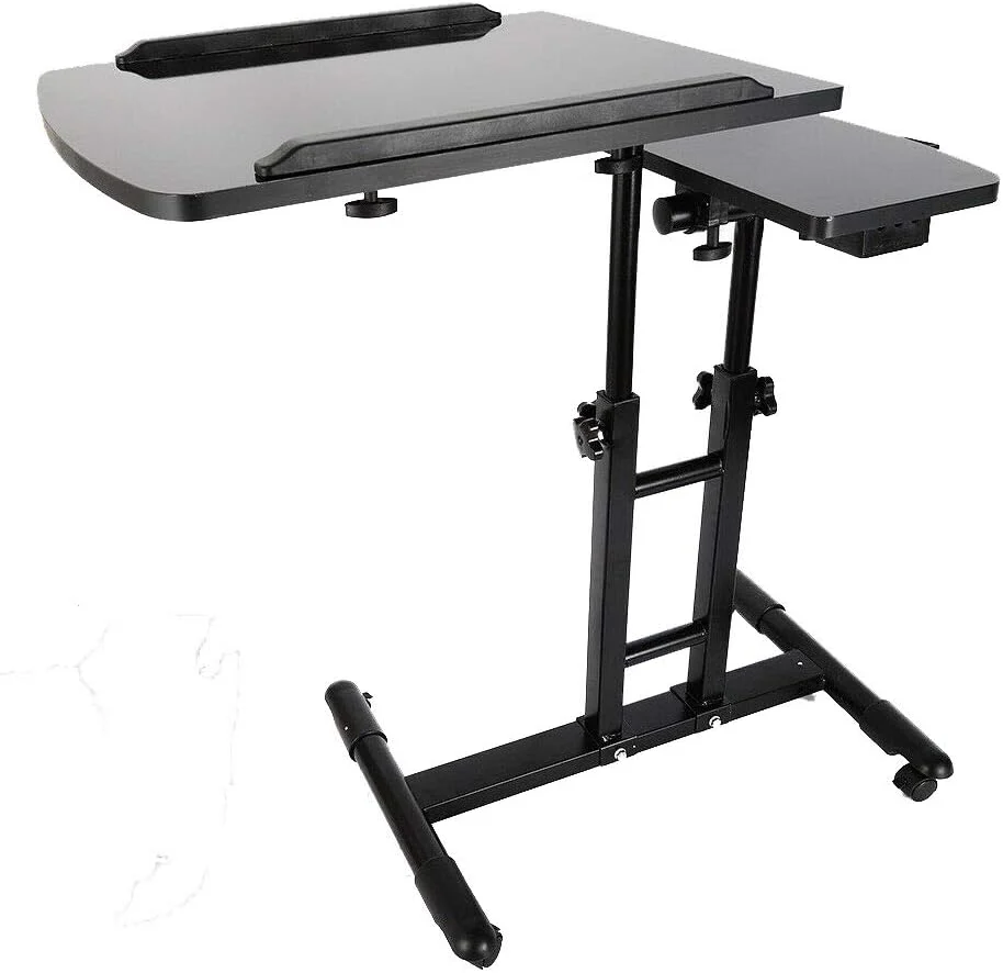 Laptop Table Desk Stand Adjustable Black - Image 12