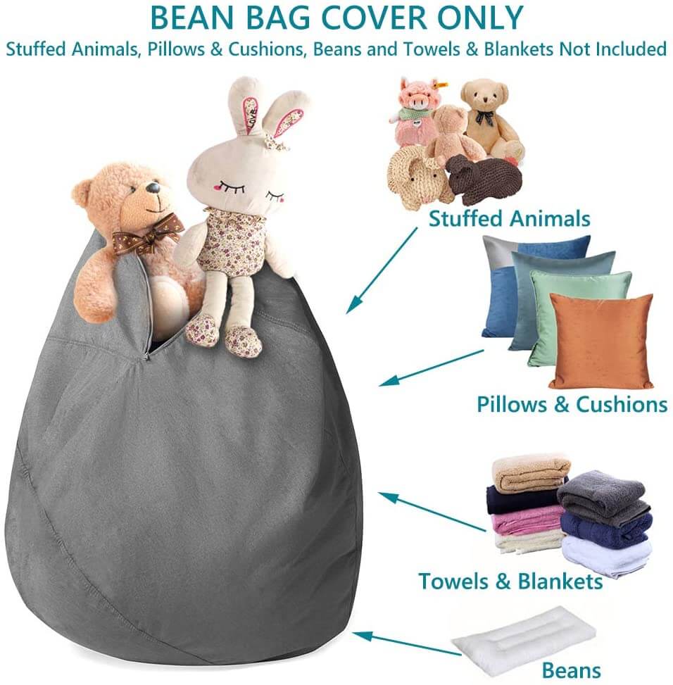 Large Bean Bag Cover 2Pcs - Image 4