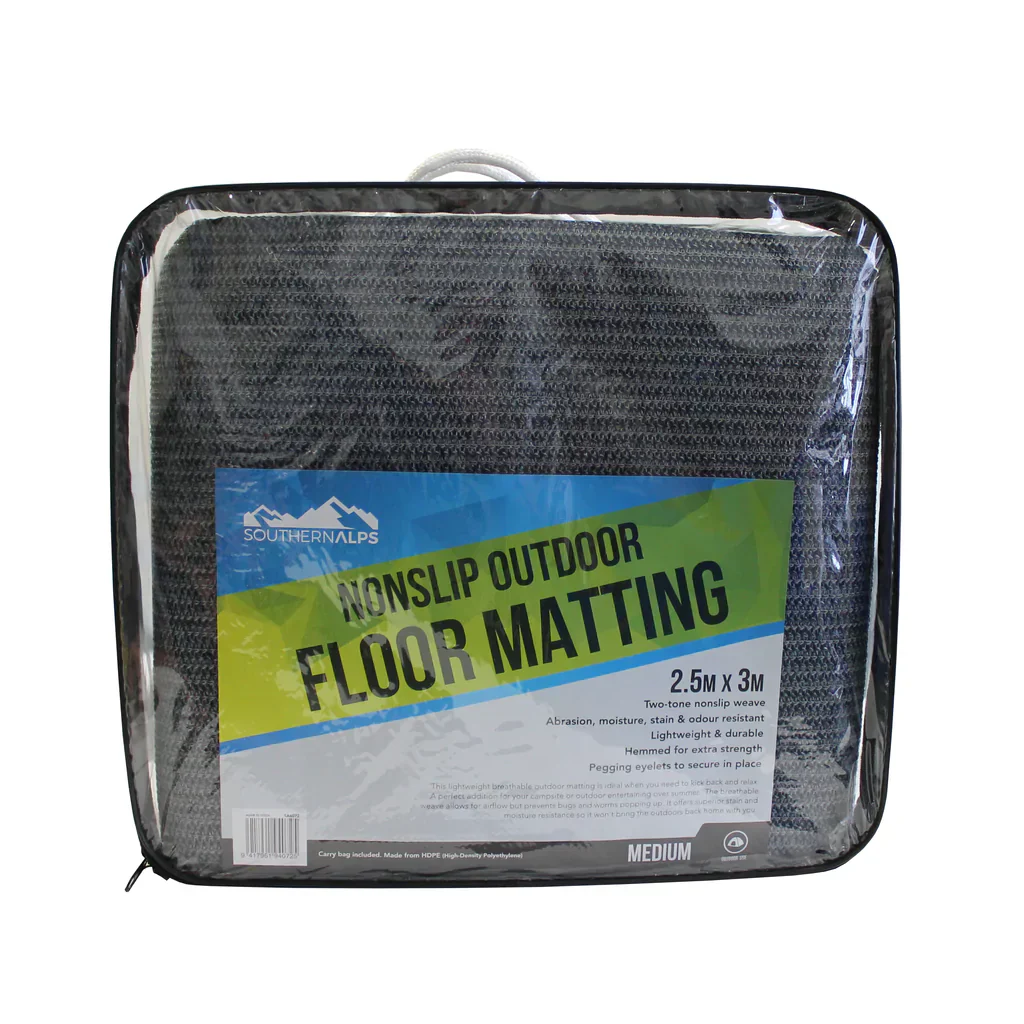 Large Floor Mat - Blue and Grey  2.5m x 6m - Southern Alps - Image 2
