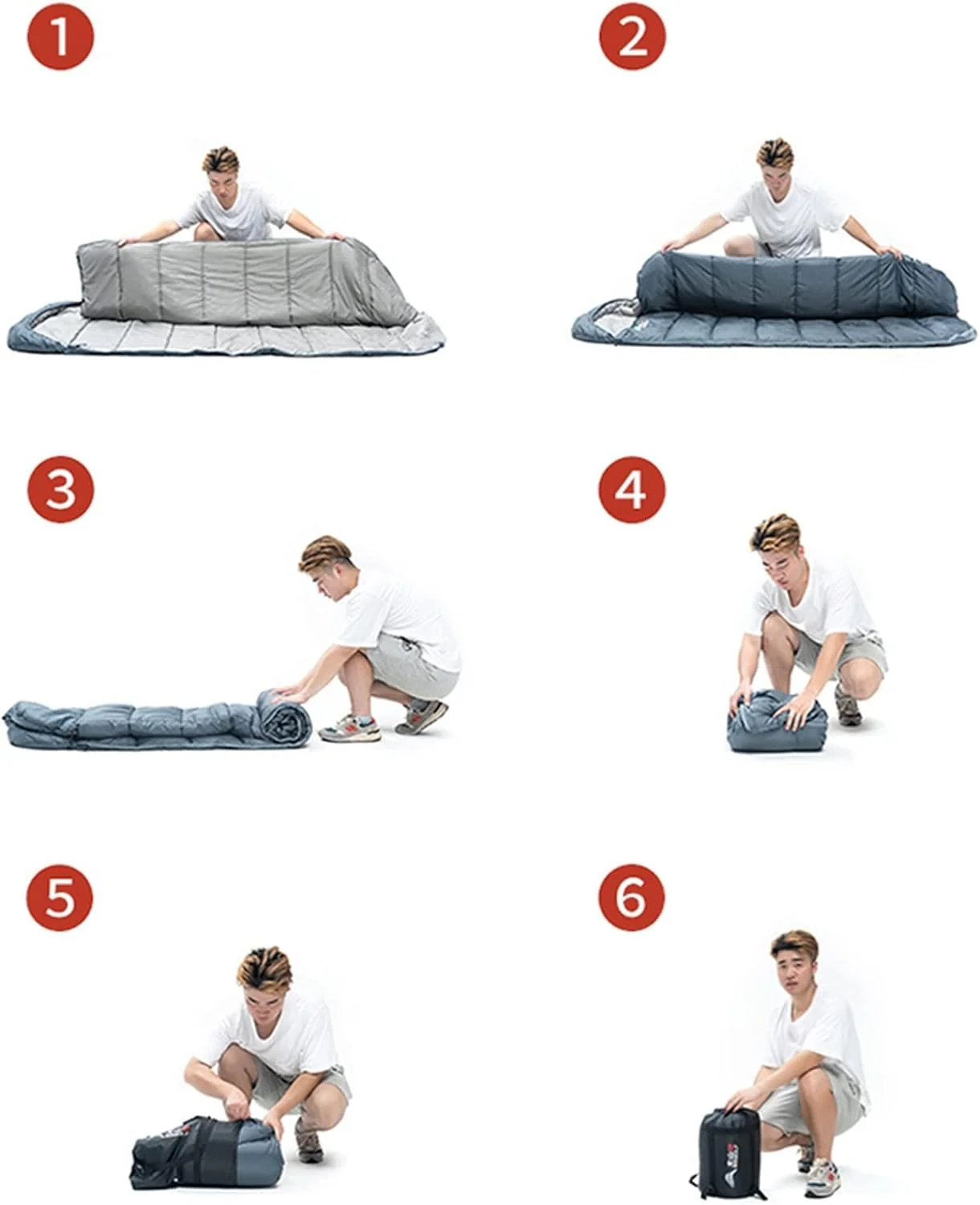 Large Rectangular Sleeping Bag – 230 x 100 cm, Ideal for Camping, Hiking, Picnic & Outdoor Use - Image 11