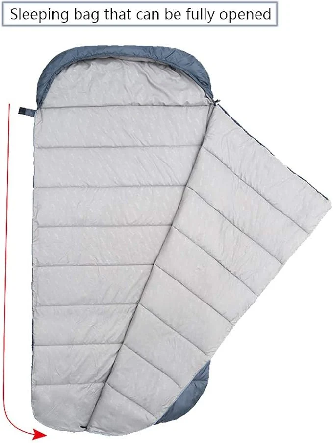 Large Rectangular Sleeping Bag – 230 x 100 cm, Ideal for Camping, Hiking, Picnic & Outdoor Use - Image 7