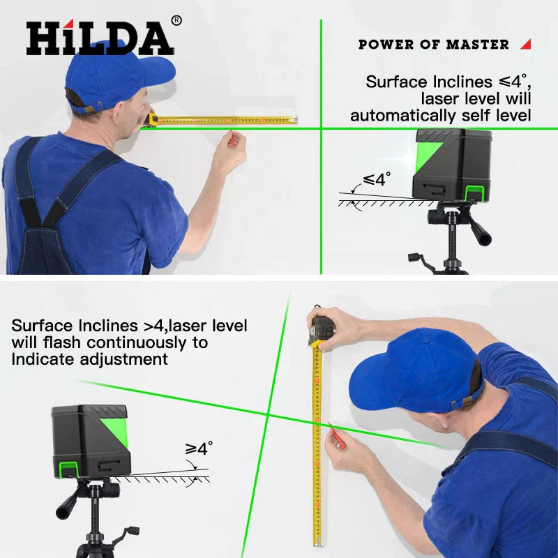 Laser Level Auto Self Leveling Laser Meter - Image 7