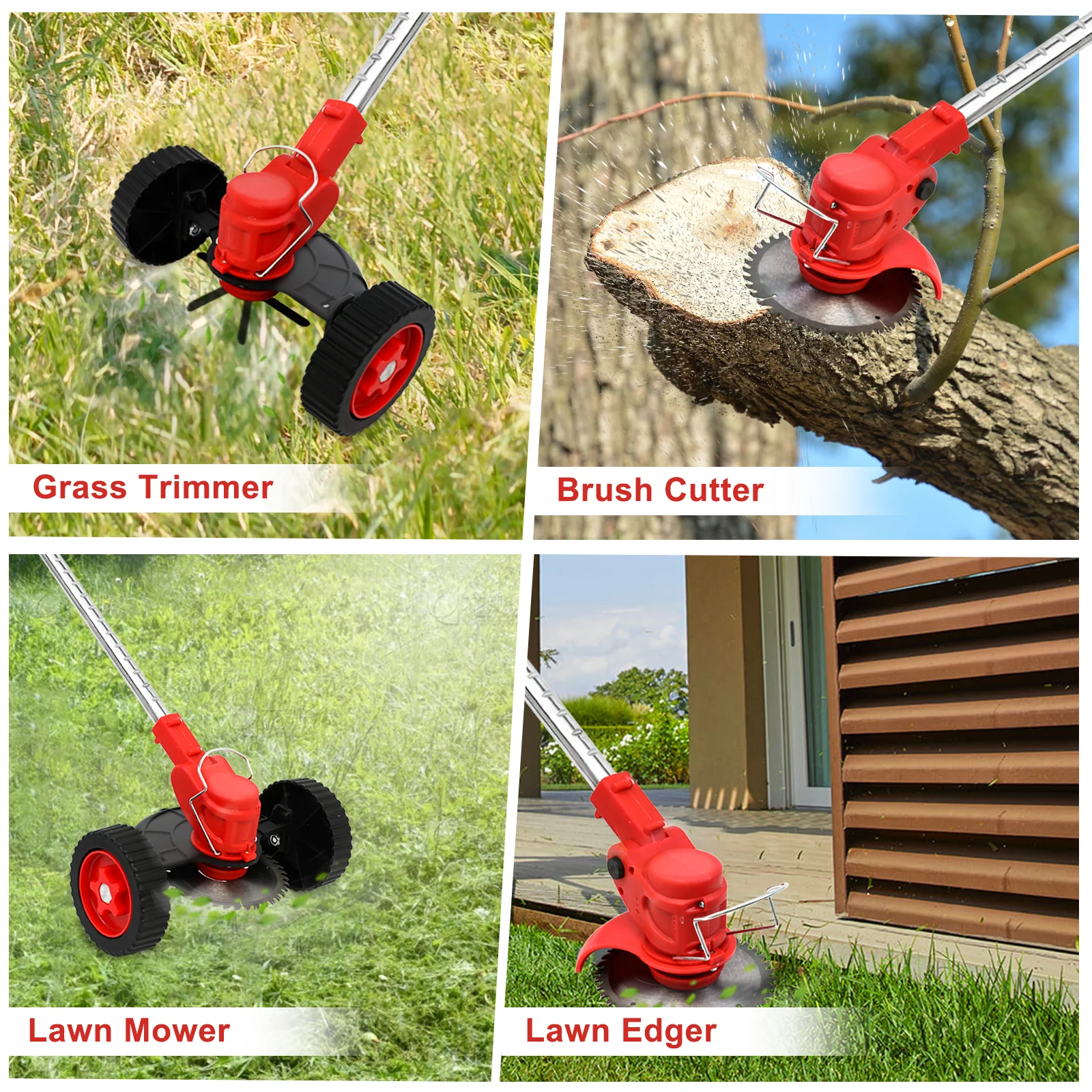Lawn Mower Cordless Grass Trimmer Weed Eater - Image 9