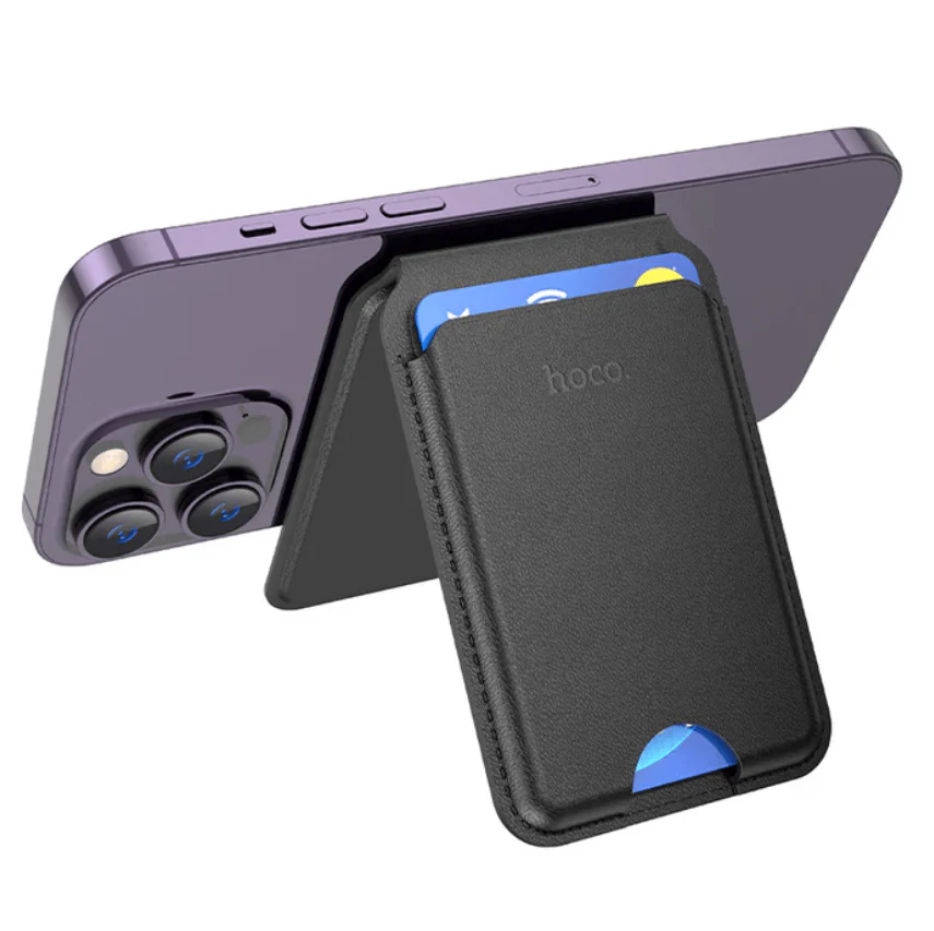Leather Magnetic Multifunctional Card Holder – GT3 - Image 2