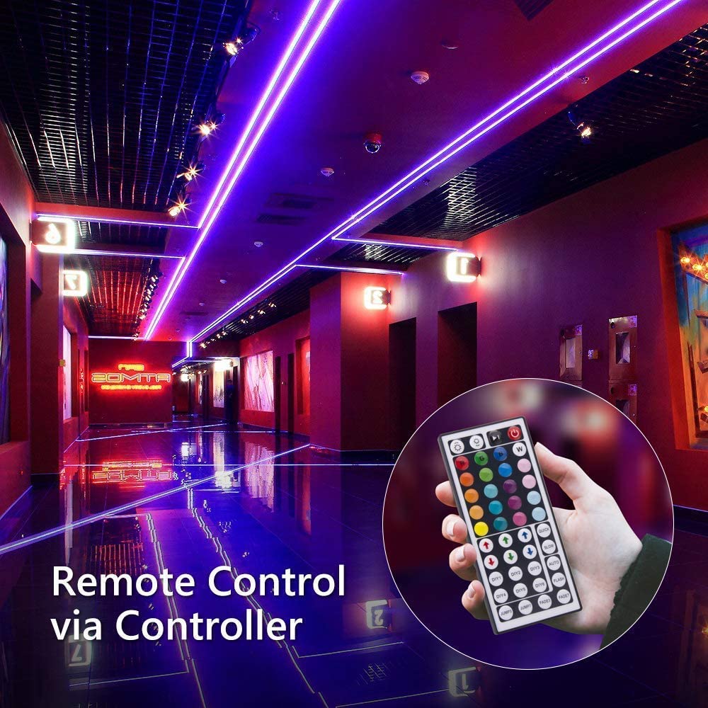 Led Strip Light Kit 5M 240Led 5050 Rgb With 44 Key Controller - Image 5