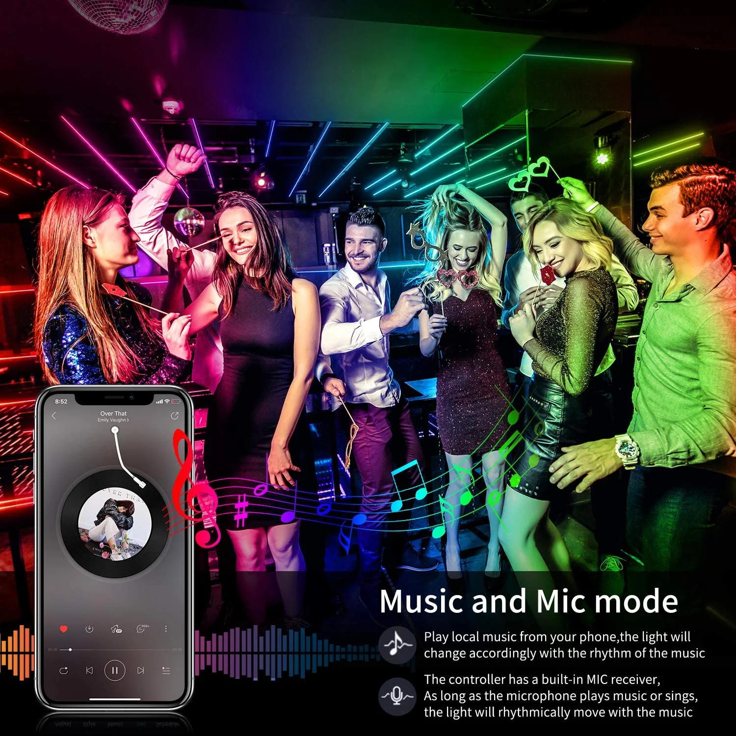 LED strip Light RGB 10M App Control - Image 13