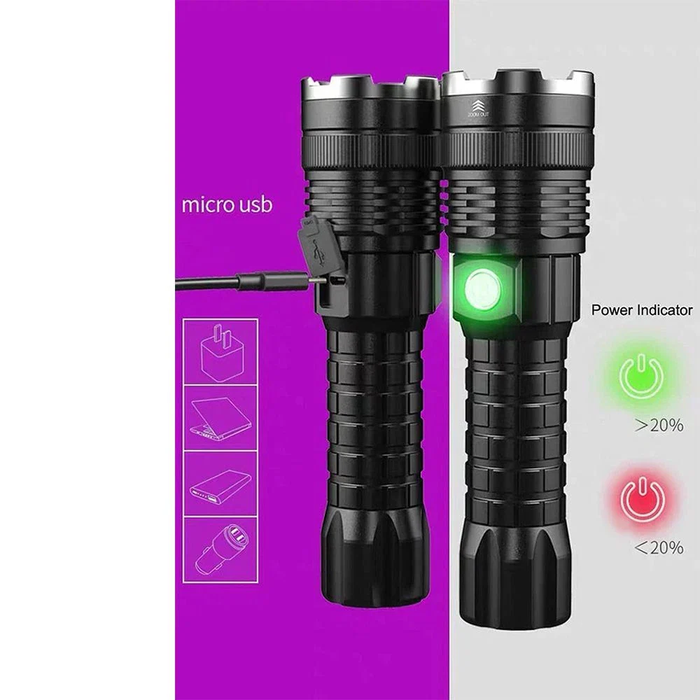 LED Torch Flashlight Light Rechargeable Camping Outdoor - Image 19
