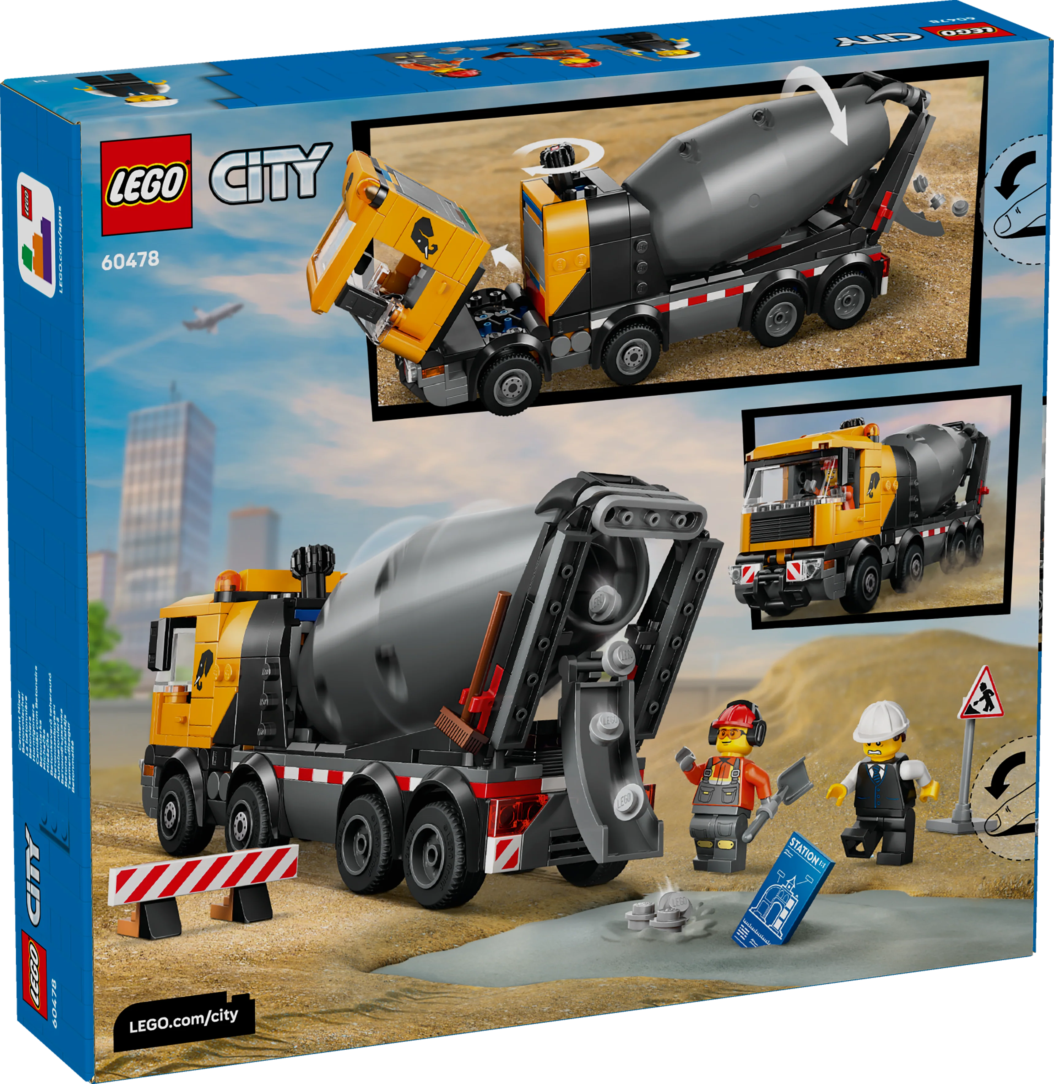 LEGO City: Cement Mixer (60478) - Image 3
