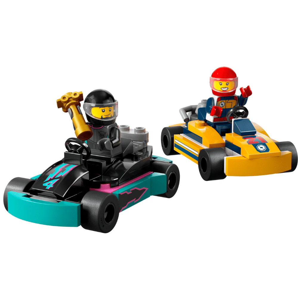 LEGO CITY: Go-Karts and Race Drivers (60400) - Image 4