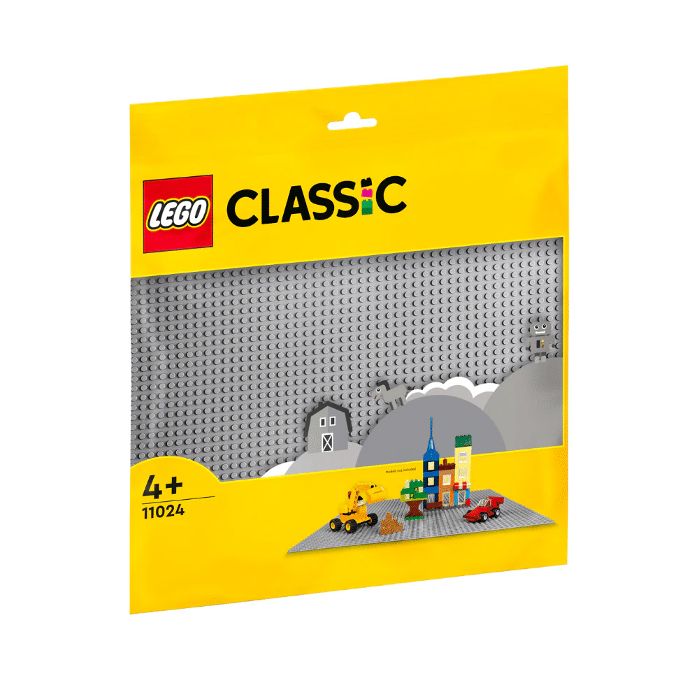 LEGO Classic: Gray Baseplate (11024) - Image 5