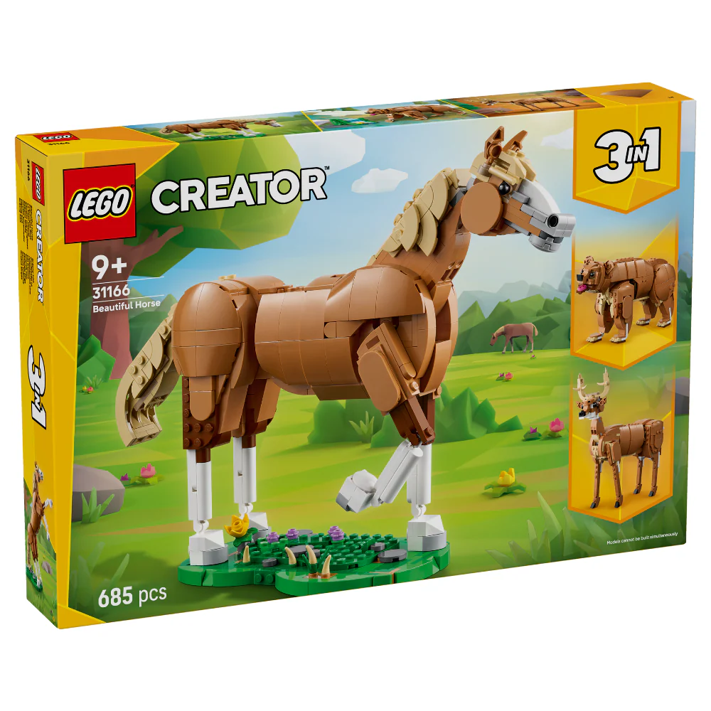 LEGO Creator: 3-in-1 Beautiful Horse (31166) - Image 2