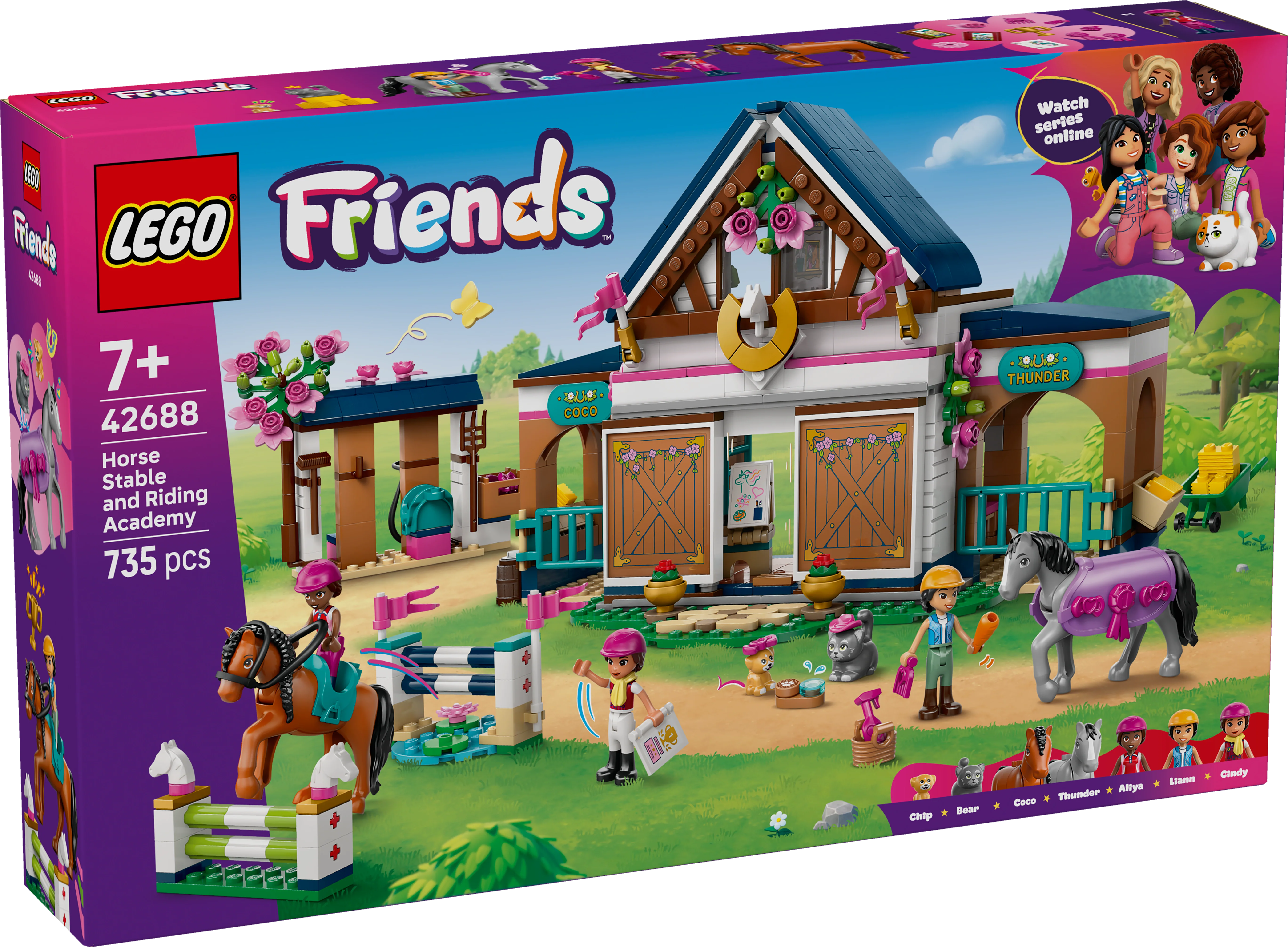 LEGO Friends: Horse Stable and Riding Academy (42688) - Image 2