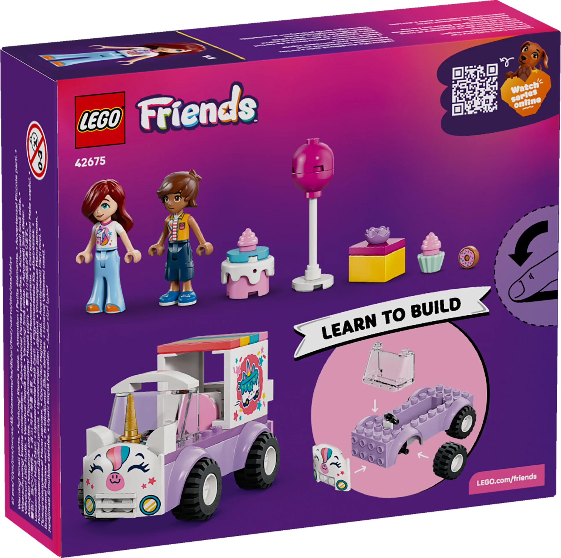 LEGO Friends: Unicorn Cake Delivery Car (42675) - Image 3