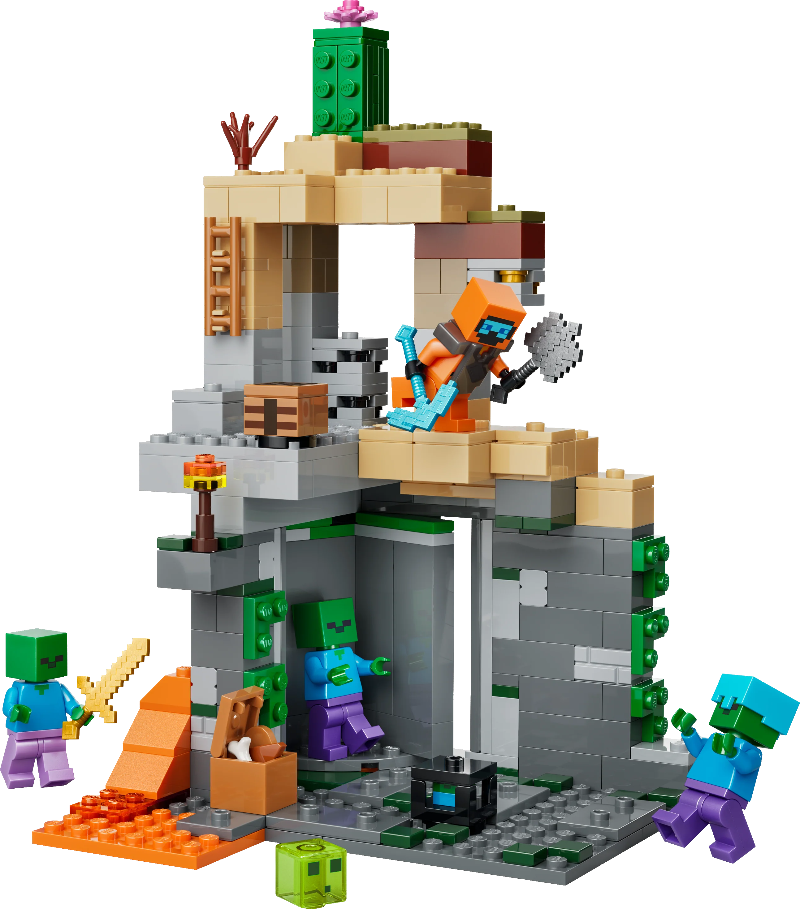 LEGO Minecraft: Zombie Dungeon (21587) - Image 4